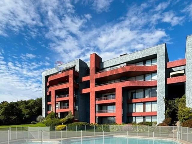 Departamento amoblado con vista al mar en reñaca