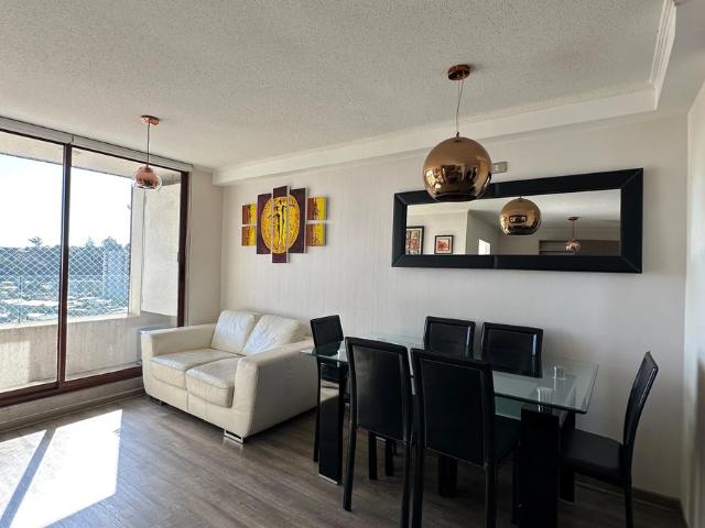 Departamento amoblado en concepción, 2d, 2b, muy soleado e