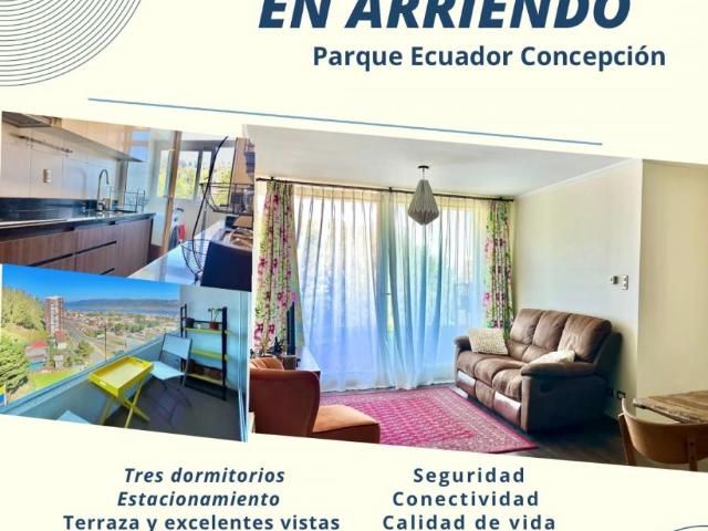 Departamento amoblado en arriendo