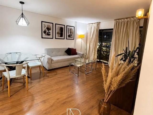 Departamento amoblado en arriendo de 3 dorm. en las condes