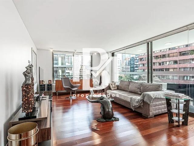 Departamento amoblado en arriendo de 3 dorm. en las condes