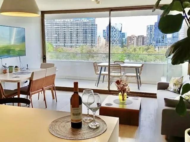 Departamento amoblado en arriendo de 2 dorm. en las condes