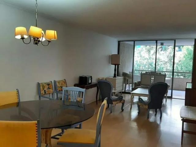 Departamento amoblado en arriendo de 4 dorm. en las condes