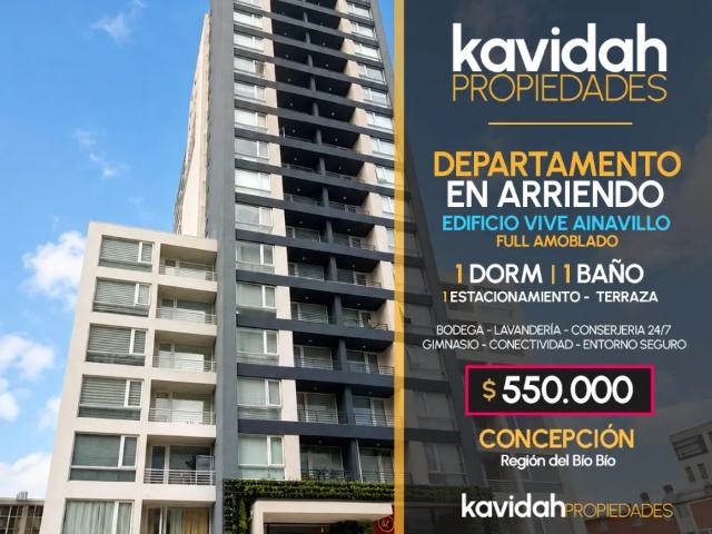 Departamento amoblado en arriendo en ainavillo