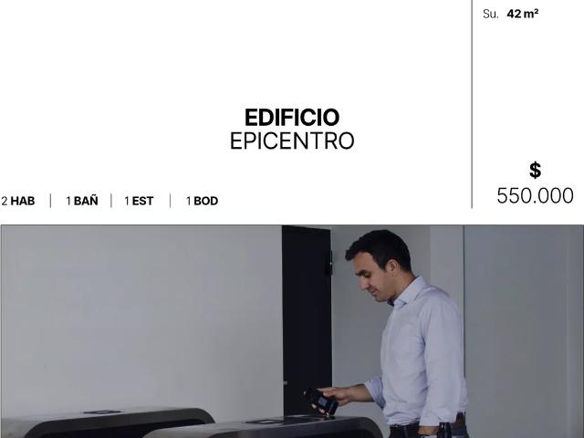 Departamento Amoblado En Arriendo Edificio Epicentro