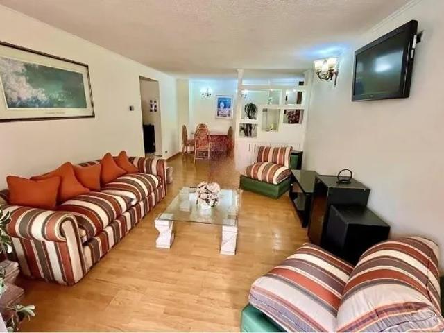 Departamento amoblado, el golf