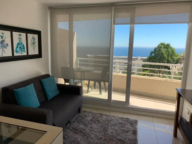 Departamento Amoblado Y Año Corrido Con Bonita Vista Al Mar