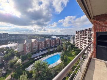 departamento alquiler anual 2 ambientes toilete vista al rio en miradores de la bahia nordelta