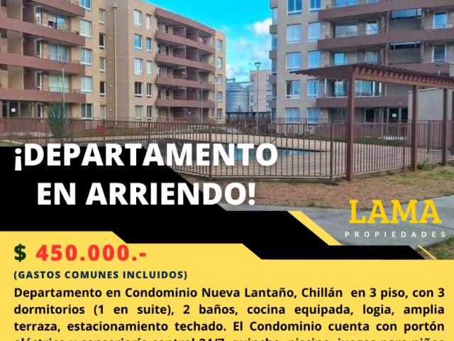 Departamento, Arriendo