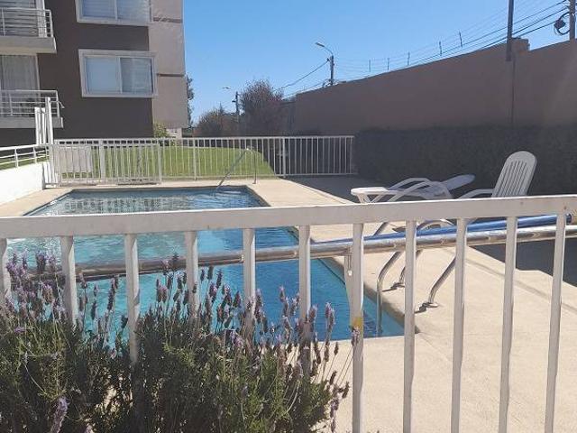 Departamento año corrido sin muebles Concón