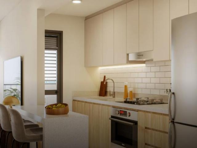 Departamento de 3 dormitorios con cocina cerrada