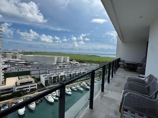 Departamento en Renta en Blume Boutique Condos – Puerto Cancún | Lujo, Exclusivi