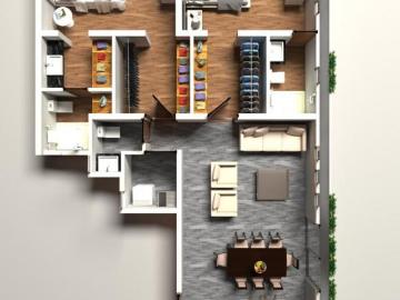 Departamento de 103 m² con 2 recámaras en venta Chapalita de Occidente