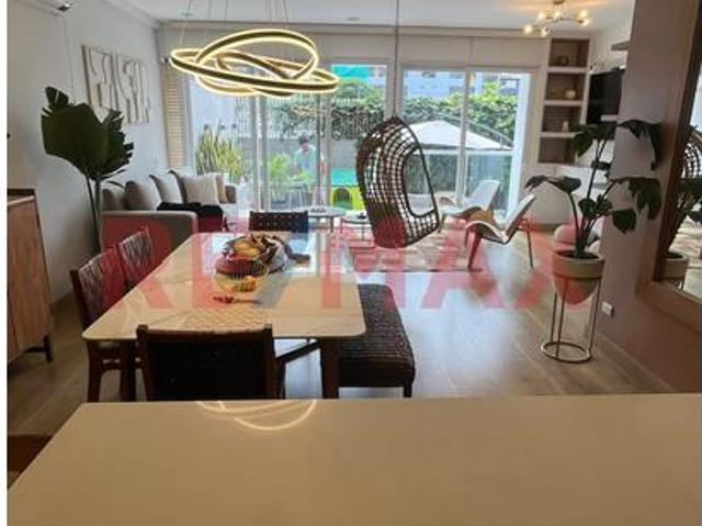 Departamento De 190M2 Amoblado Con Terraza Privada