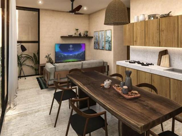 Departamento de 1 recámara, con amenidades, en Dzitya