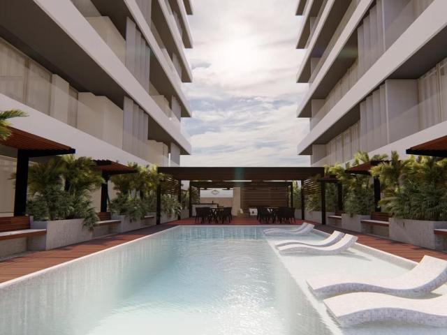 DEPARTAMENTO DE 2 HABITACIONES Y BALC?N EN CANC?N, CENTRO. SPA, ALBERCA, GYM. ENTREGA INMEDIATA