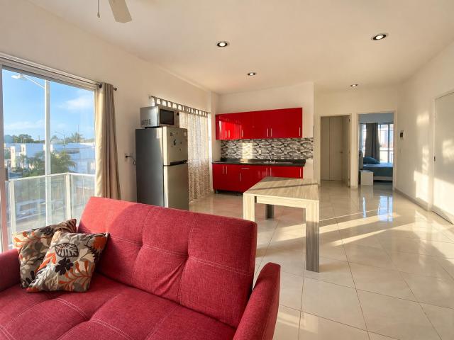 Departamento de 2 Recámaras en Renta en Ejidal Playa del Carmen | 96 m²