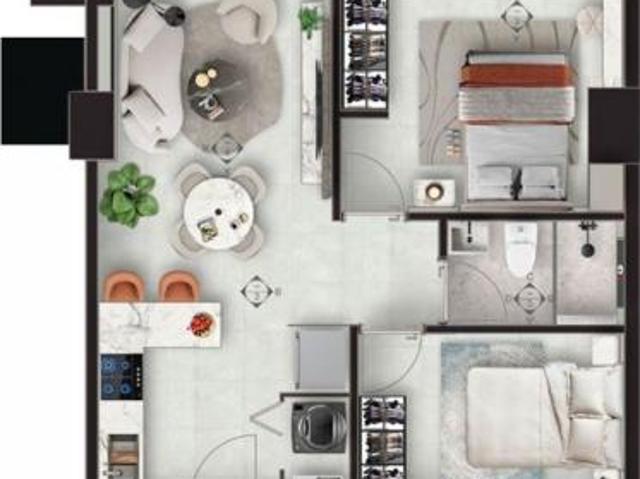 Departamento de 2 Recámaras en Venta sobre Blvd. López Mateos, Mexicali