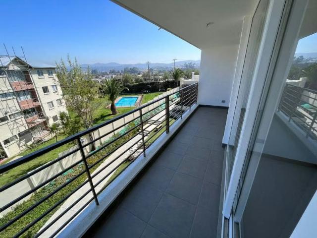 Departamento de 2d2b villa alemana tipo mariposa p | 2 dormitorios por 3300.00 en Villa Alemana