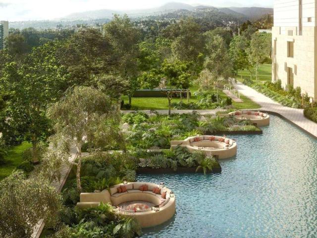 Departamento de 363 m2, con terraza privada, 7,000 m2 de areas verdes con amenid