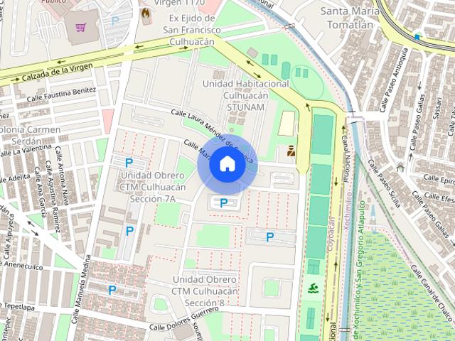 Departamento de 60 m² con 3 recámaras en renta en Culhuacán CTM
