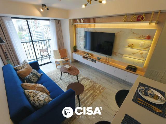 Departamento de estreno amoblado en alquiler en Lince límite con San Isidro