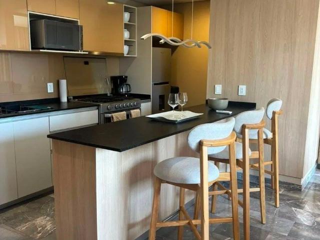 DEPARTAMENTO DE LUJO AMUEBLADO EN ZONA FINANCIERA Providencia