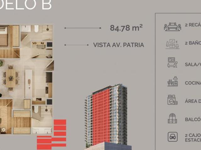 Departamento de Lujo en Torre Acordia | 2 Recámaras y Amenidades Premium frente a Plaza Patria