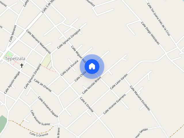 Departamento disponible en renta en 5 B Sur, Colonia Chula Vista, C.P. 72420