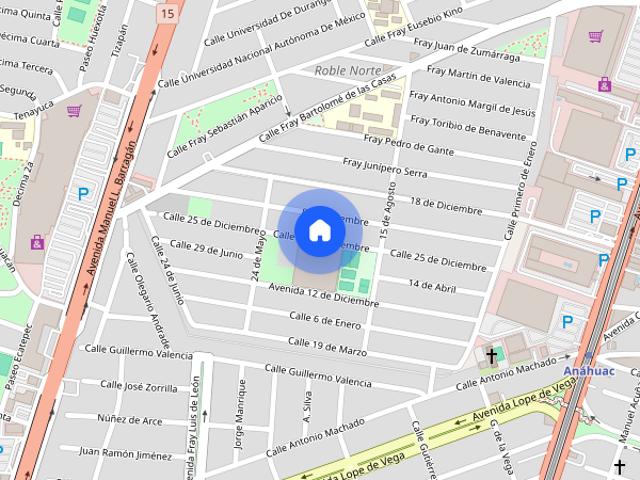 Departamento disponible en renta en 25 de Diciembre, El Roble, 66450 San Nicolás de los Garza, N.L Colonia El Roble, C.P. 66450