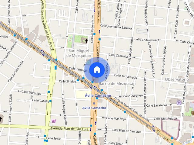 Departamento disponible en renta en Tamaulipas, Colonia San Miguel de Mezquitan, C.P. 44260