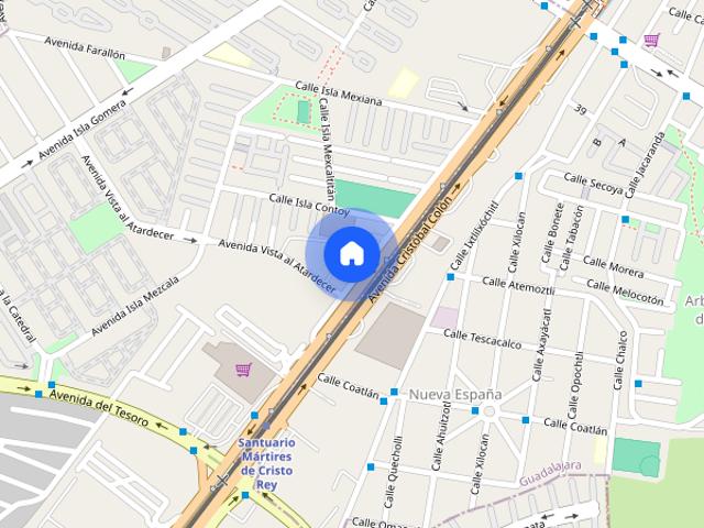 Departamento disponible en renta en Av. Cristobal Colon 4800 5100, Parques Colón, 45608 San Pedro Tlaquepaque, Jal. #4800, Colonia Tecnológico, C.P. 45608