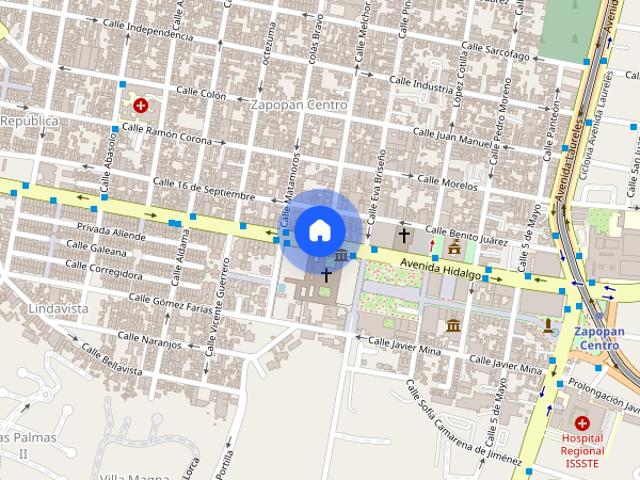 Departamento disponible en renta en Av. Hidalgo, Colonia Zapopan Centro, C.P. 45100