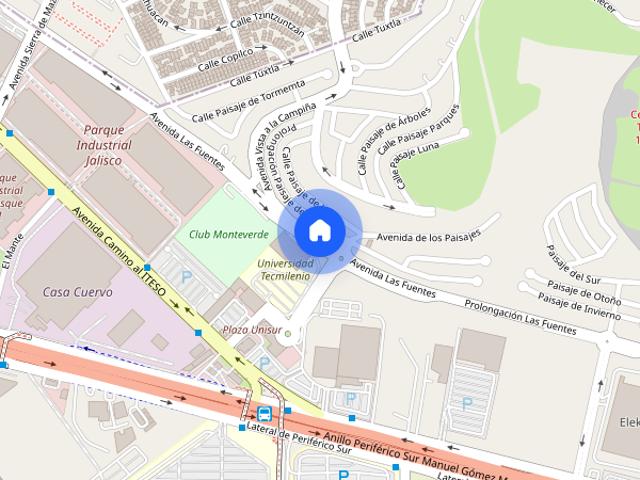 Departamento disponible en renta en Av. Las Fuentes, Colonia Paisajes del Tesoro, C.P. 45608