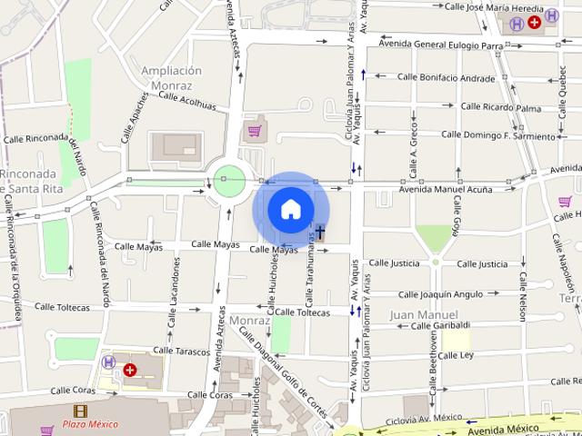 Departamento disponible en renta en Av Manuel Acuña, Colonia Monraz, C.P. 44670