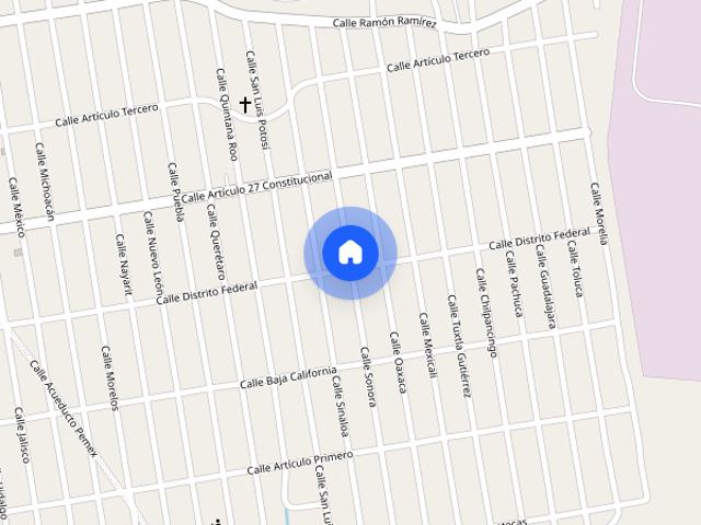 Departamento disponible en renta en C SONORA, Colonia Constitución, C.P. 22707