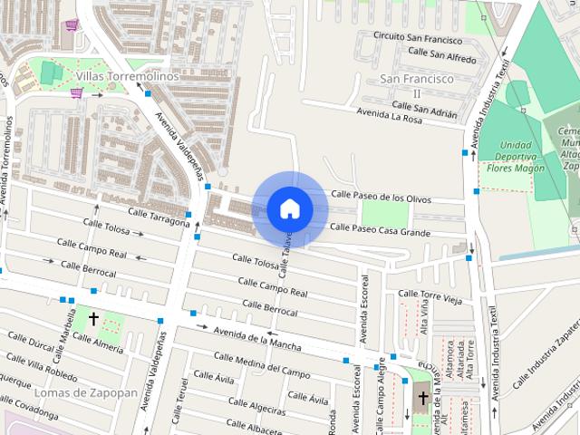 Departamento disponible en renta en C. Talavera pte Colonia Real de Valdepeñas, C.P. 45130