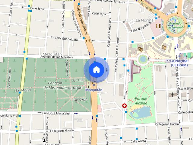 Departamento disponible en renta en Calz del Federalismo Nte 1008, Artesanos, 44200 Guadalajara, Jal. #1008Int. 801, Colonia Artesanos, C.P. 44200