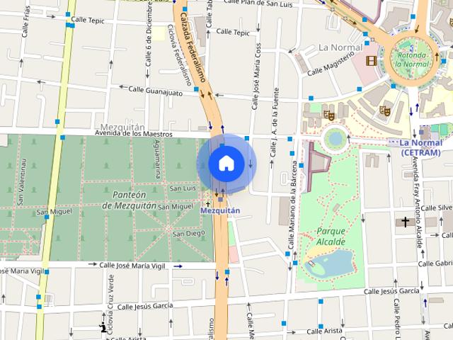 Departamento disponible en renta en Calz del Federalismo Nte 1008, Artesanos, 44200 Guadalajara, Jal. #1008Int. 801, Colonia Artesanos, C.P. 44200