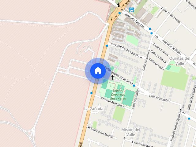 Departamento disponible en renta en CALLE 16, Colonia El Triángulo, C.P. 45138
