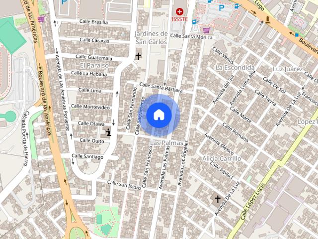 Departamento disponible en renta en Calle Avenida San Francisco, Colonia Las Palmas, C.P. 22106
