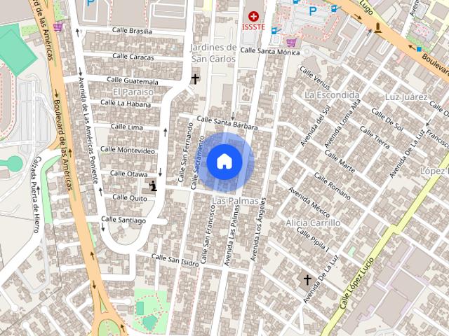 Departamento disponible en renta en Calle Avenida San Francisco, Colonia Las Palmas, C.P. 22106
