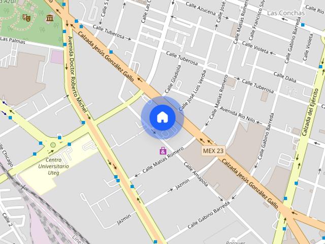 Departamento disponible en renta en Cobre, Colonia La Aurora, C.P. 44460