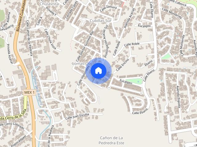 Departamento disponible en renta en Dr. Luis Pasteur, Colonia Lomas Doctores Chapultepec Doctores, C.P. 22045