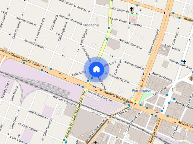 Departamento disponible en renta en España, Colonia Moderna, C.P. 44190