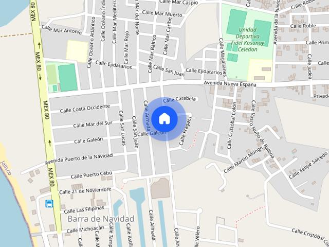 Departamento disponible en renta en Mazatlan 121, 48987 Barra de Navidad, Jal. #121, Colonia Barra de Navidad, C.P. 48987