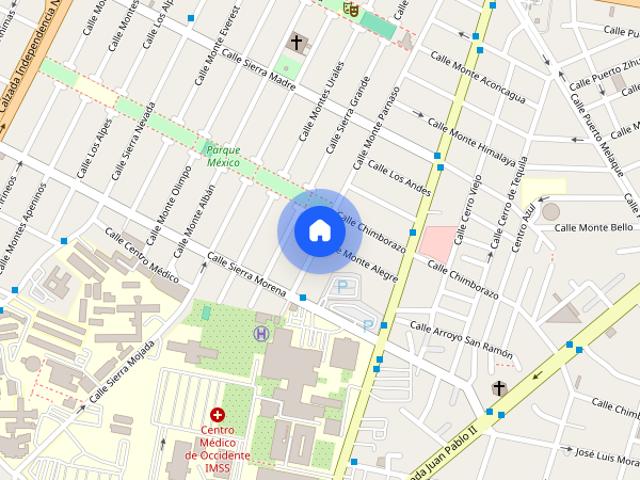 Departamento disponible en renta en Monte Alegre, Colonia Independencia Oriente, C.P. 44340