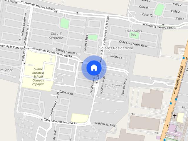 Departamento disponible en renta en P.º de la Estrella 677 Col, Solares Residencial, 45019 Zapopan, Jal. #677 Col, Colonia Santillana Parque Residencial, C.P. 45019