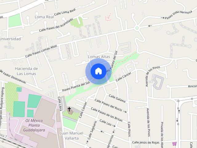 Departamento disponible en renta en Puesta del Sol, Colonia Lomas Altas, C.P. 45128