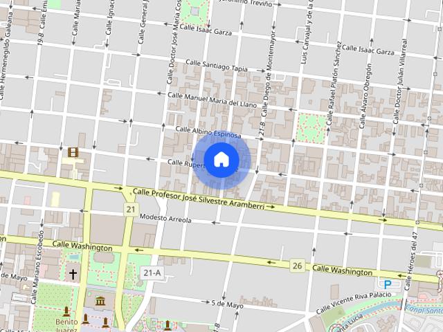 Departamento disponible en renta en Ruperto Martinez, Colonia Monterrey Centro, C.P. 64000